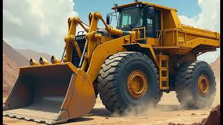 The Komatsu D575A-3 SD: The World's Largest Bulldozer in Action\