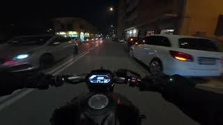 Yamaha MT07 2021 Night Ride Pure Sound NO DB | Roads Italiia SpecialCarbon.