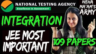 INTEGRATION | JEE MAIN MATHS 2021 | NTA ABHYAAS (1-109) Most Expected Questions | NEHA AGRAWAL |