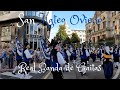 Ciudad de Oviedo, San Mateo 2022. Real Banda de Gaitas. 4K