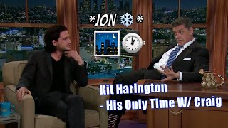 Kit Harington Aka Jon Snow - His Only Time With Craig Ferguson