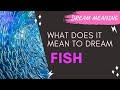 MEANING OF DREAM FISH : Interpretation & Symbolism