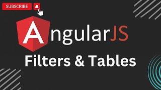AngularJS Filters & Tables (Tamil)