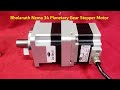 NEMA 34 Planetary Gear  Stepper Motor  | Bholanath Stepper Motor | 150kgcm  | English