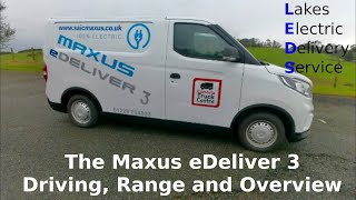 Maxus eDeliver 3 Part 1 Driving, Range & Overview