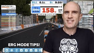 Swift Zwift Tip: Disable / Enable ERG Mode in a Workout