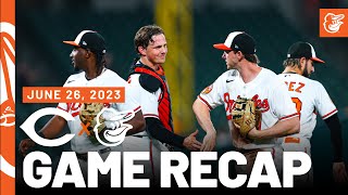 Reds vs. Orioles Game Recap (6/26/23) | MLB Highlights | Baltimore Orioles