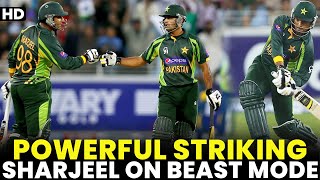 Powerful Striking | Sharjeel Khan is on Beast Mode 🔥| Pakistan vs Sri Lanka | 2nd T20I | PCB | MA2A