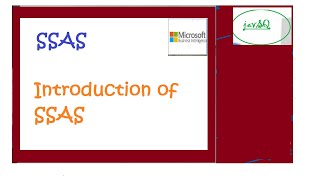 SSAS- Introduction