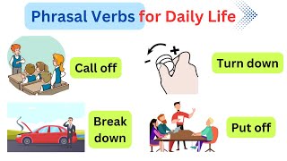 Phrasal Verbs for Daily Life | Phrasal Verbs | English Vocabulary | Speak English