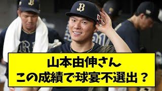 山本由伸さん、この成績で球宴不選出？【なんJ反応】