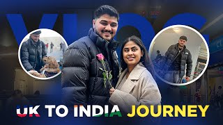 Finally hum india aa hi gaye 😍😍!! || India to uk journey || london to india ||🇮🇳🇬🇧