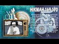 Risalah Al Hikam (Hikmah 169-170)