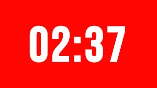 2 Minute 37 Second Timer With Alarm Without Music