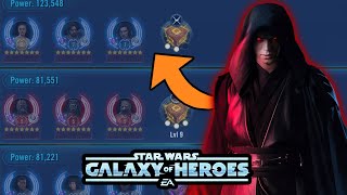 Use Lord Vader To Take Down This OP Rey Lineup!! GAC 3v3 Kyber 2 SWGoH