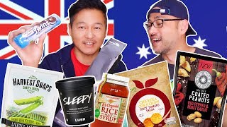 HEALTHY FOOD UNBOXING & TASTE TEST from Australia