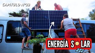 PANELES SOLARES EN UN MOTORHOME- Capítulo N°33 - #camperizacion