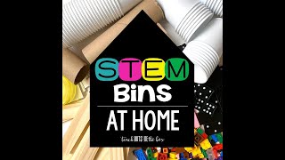 STEM Bins® at Home with FREE Choice Boards