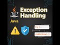 Java Exception Handling Explained | try catch finally | Core Java Tutorial