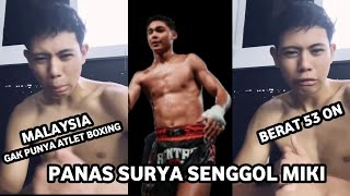 SURYA KEMBALI SENGGOL MIKI GHAZALI PANAS‼️