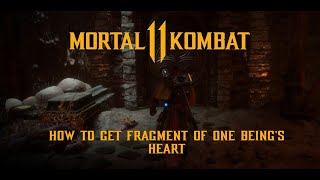 How to get Fragment of One Being's Heart | Mortal Kombat 11 Krypt