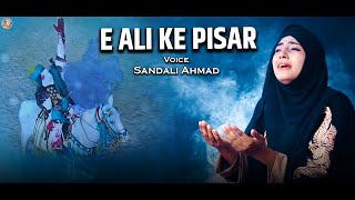 Moharam Naat 2022 - E ALI K PISAR ft. Sandali Ahmad -Kuch Bharosa Hai Jindagi - Imam hussain qawwali