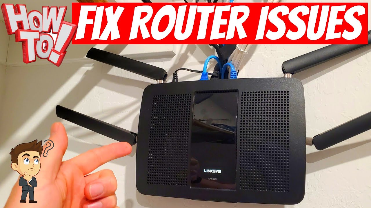 QUICK FIX WIFI ROUTER ISSUES - HOW TO - YouTube