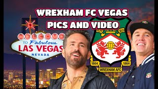 Ryan Reynolds sends WREXHAM FC on an ALL expenses paid Las Vegas Bash!
