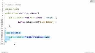 [Core Java] static import concept in Java