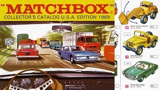 Presentation of all Matchbox models from 1969. diecast Cars. Last year Regular Wheels