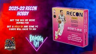 2021-22 Recon Basketball Hobby Box - Birthday Rip! - A Gold /10, 2 x Autos and some PC pickups!