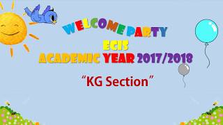 Welcome Party KG Section 2017/2018