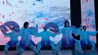 Cloud Water Taichi Fan 云水太极扇