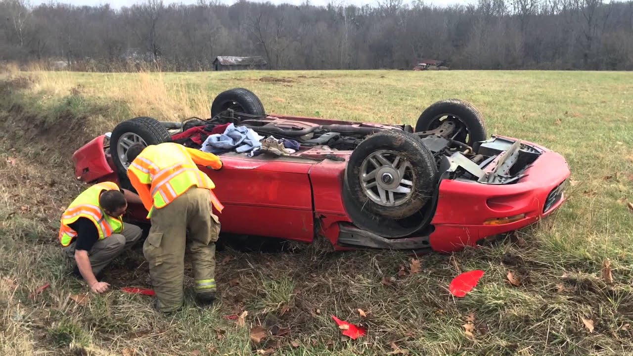 Driver Hospitalized After Rollover On Hwy 76 Saturday - YouTube