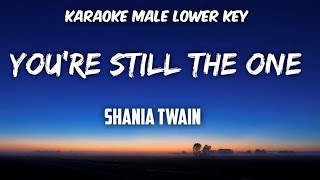 Shania Twain - You're Still The One Karaoke Male Lower Key