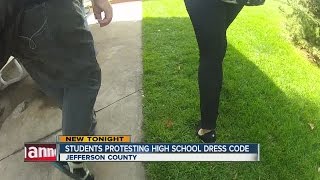 JeffCo students protest high school dress code