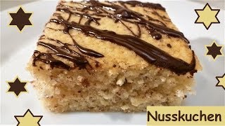 Blitzkuchen: Saftiger Nusskuchen, einfach ein Traum! moist nut cake