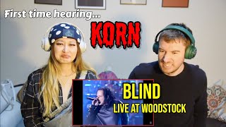 FIRST TIME HEARING KORN: BLIND (LIVE AT WOODSTOCK '99)