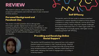 Exchanging social support on online teacher groups: Relation toteacher self-efficacy [Review]