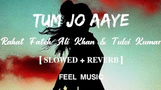 Tum Jo Aaye | Lofi-[SLOWED+REVERB] | Rahat Fateh Ali Khan | FEEL MUSIC
