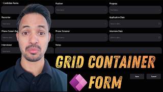 Power Apps Custom Form Design Tutorial | Grid Container + Patch + Modern Controls