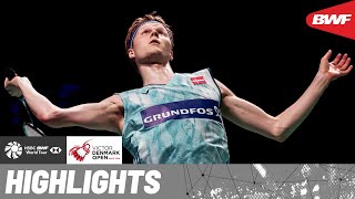 Kenta Nishimoto squares off against home star Anders Antonsen