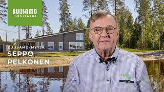 Talomyyjänä Etelä-Savossa ja Keski-Suomessa toimii Kuusamo-myyjä Seppo Pelkonen