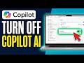 How to Turn off Copilot AI in Microsoft Edge 2026 (Disable Copilot AI in Microsoft Edge)