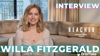 Reacher interview I Willa Fitzgerald talks playing Roscoe