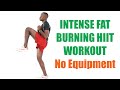 20 Minute Intense Fat Burning HIIT Workout No Equipment 🔥230 Calories🔥