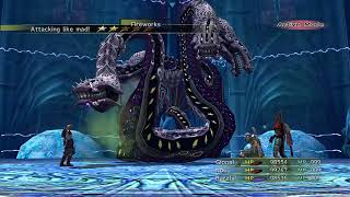 Final Fantasy X-2 Remaster - Fiend Arena - Ex-Crimson Squad Versus Outer Plane Envoy