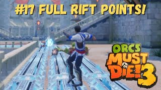 Colosseum Guide Mission 17 Full Rift Points | Orcs Must Die 3 Old Friends Campaign