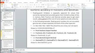 Python Programming 10 Fraction Type in Python