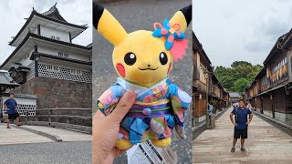 Gold Leaf Ice Cream, A5 Beef \u0026 Pokémon Shopping in Kanazawa! 🇯🇵🍦 (Japan Travel Vlog)